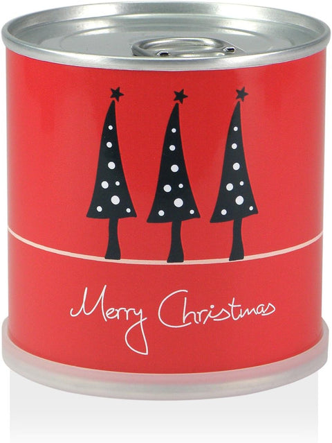 Weihnachtsbaum in der Blumendose | Merry Christmas Rot | Dein Anzuchtset | Tannenbaum Adventskalender Wichteln Nachhaltig