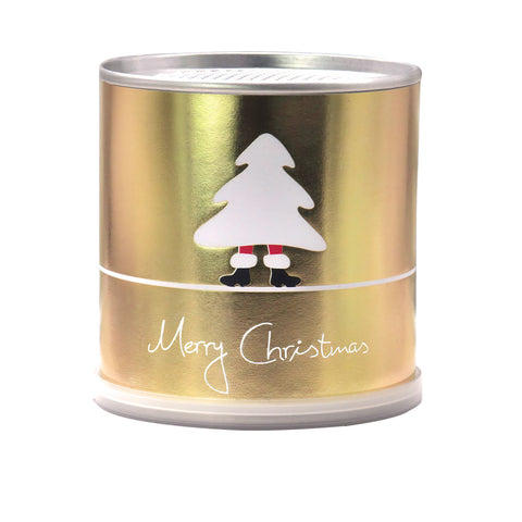 MacFlowers Tannenbaum in der Dose, Goldene Weihnachten